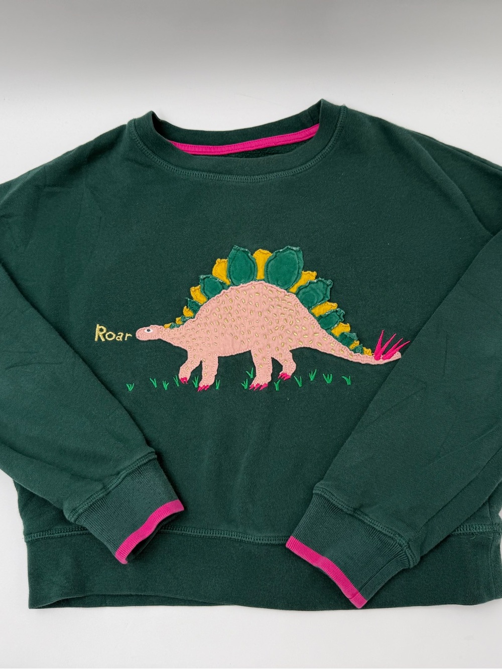 Mini Boden dinosaur sweatshirt 8-9